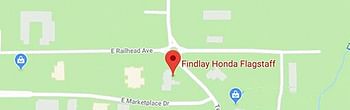 map of Findlay Honda Flagstaff